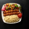 Chicken Lula Kebab Plate