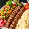 Beef Lula Kebab Plate