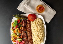 Lamb Shish & Lamb Lula Combo