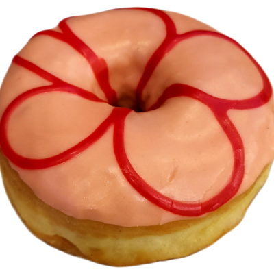 Mango-Peach Donut