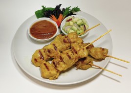 Satay Chicken (4 pcs)