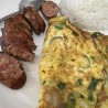 Thai Omelette /O Rice & Lao Sausage