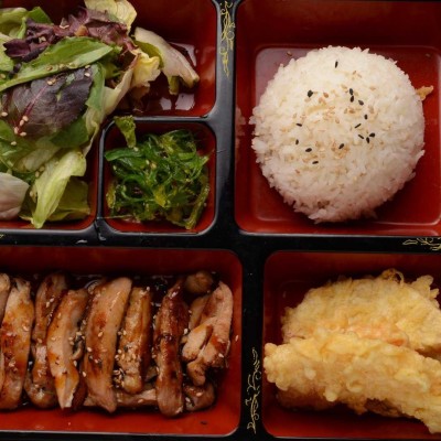 Chicken Bento (with 3pcs Gyoza)