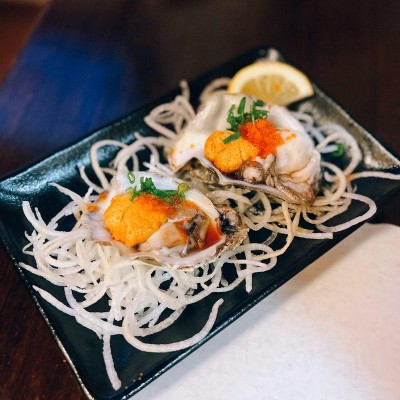 Oyster with Uni