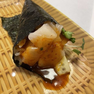 Spicy Yellowtail Hand Roll