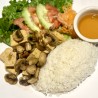 Grilled Tofu and Mushroom Rice