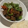 Spicy Basil with Crispy Pork (Served with Rice)