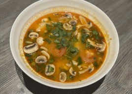 Spicy Lemongrass Shrimp Soup