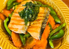 SALMON THAI BASIL SAUCE