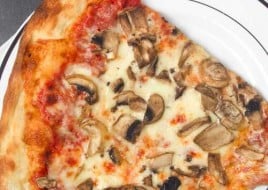 Mushroom Pizza Slice