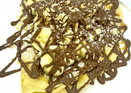 Nutella Banana Crepe