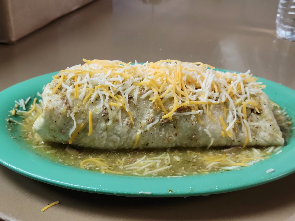 Chile Verde Burrito