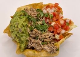 Carnitas Tostada