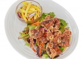 Crispy Soft Shell Crab Salad