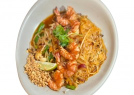 Pad Thai with Tiger Shrimp