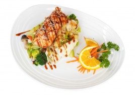 Grilled Teriyaki  Salmon