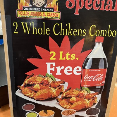 Papa Special 2 Whole Chicken Combo