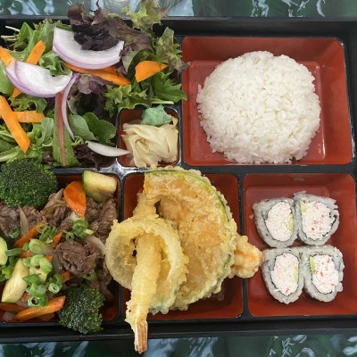 Chicky Tamagoyaki Bento Salad - Sumopocky