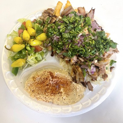 Pork Shawarma Plate