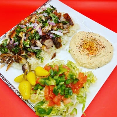 Chicken Shawarma Plate