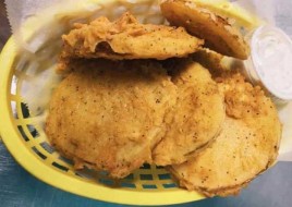 Fresh Battered Fried Green Tomatoes