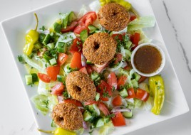 Veggie & Vegan Falafel Salad