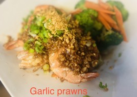 Garlic Prawns