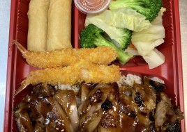 Teriyaki combo (Chicken and Shrimp)