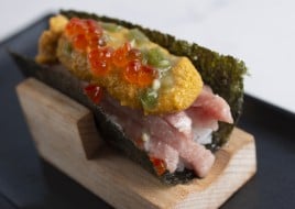 Bluefin With Uni Hand Roll