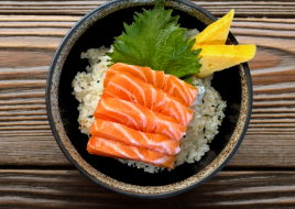 Salmon Sashimi Bowl