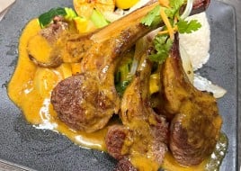 Thai Curry Lamb Chops