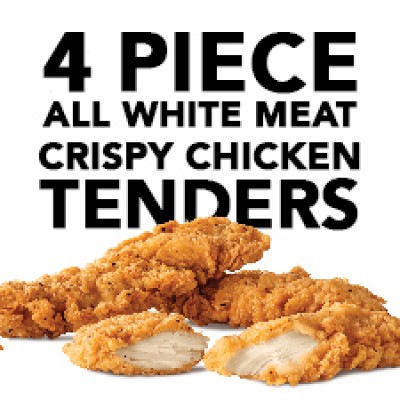 4 Piece Crispy Juicy Tenders