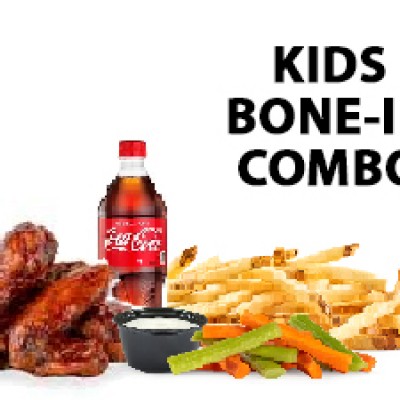 4 Pieces Traditional Bone-In Wings Kids Combo