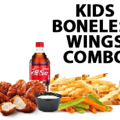 5 Pieces Boneless Wings Kids Combo