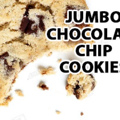 2 Jumbo Chocolate Chip Cookies