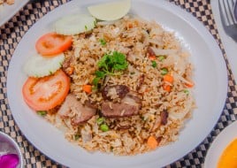 BBQ PORK FRIED RICE