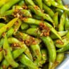 Spicy Garlic-Butter Edamame