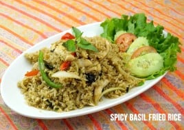 Spicy Basil Fried Rice