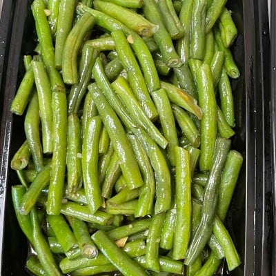 Green Bean with Garlic Sauce