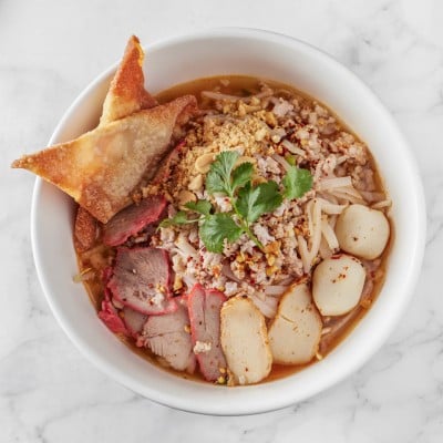 Spicy Pork Noodles Soup