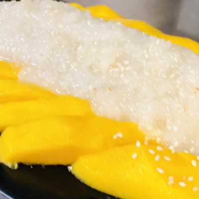 Sweet Rice with Mango