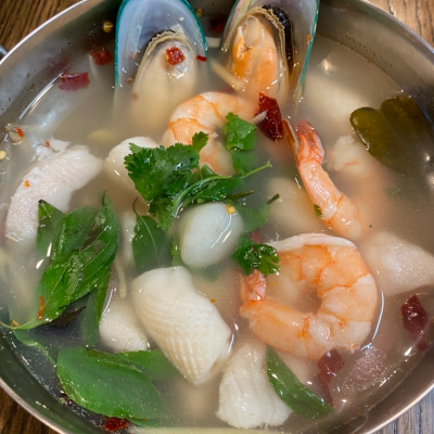 Seafood Soup Po-Tak (Pot)