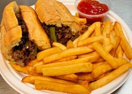 Philly Cheese Steak Sandwich