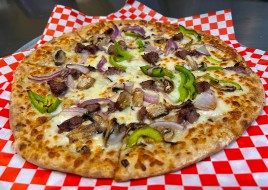 Philly Steak Pizza