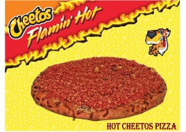 FLAMIN' HOT CHEETOS PIZZA