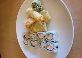 93A. Tempura and California Roll Combo