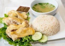 (L) Hainam Chicken