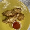 Chicken wings.  ( 4 )