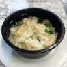 Wonton Soup / yellow noodles 