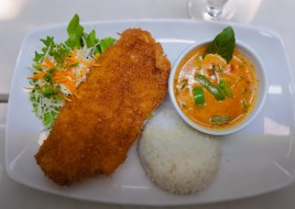 CRISPY FISH WITH PANANG CURRY